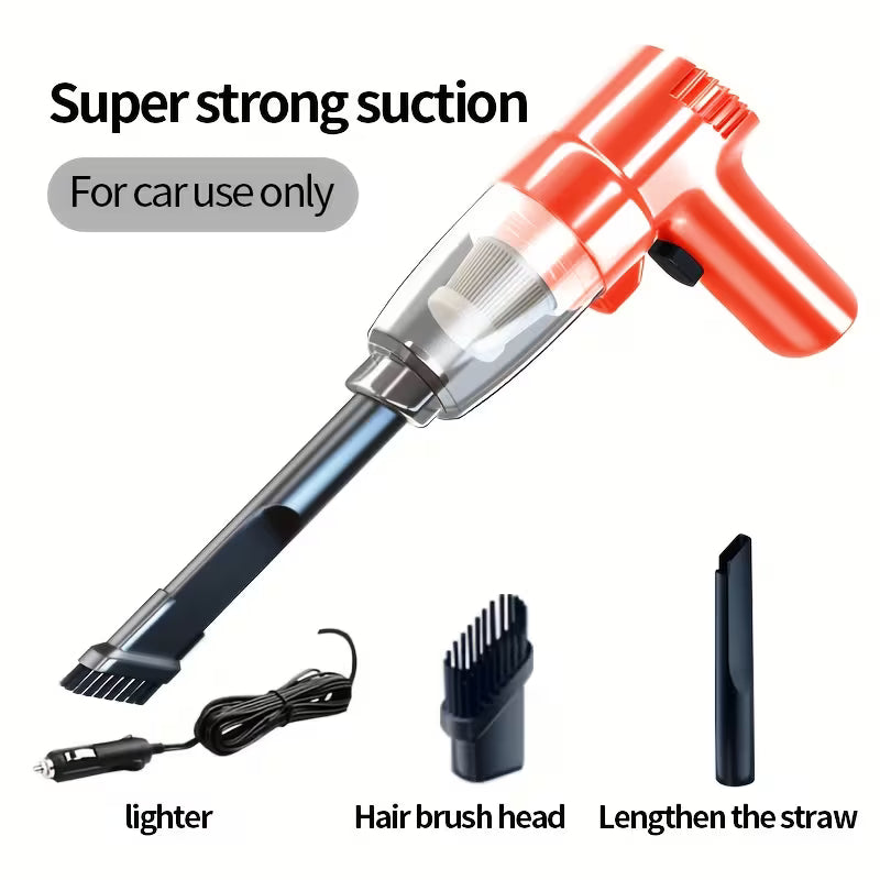 Cordless Handheld Car Vacuum Cleaner, 2 in 1 Suction & Blow Type-C Rechargeable Portable Mini Vacuum for Car Home Dust Sand Cleaning