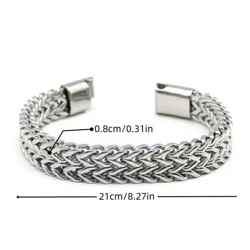 Men's stainless steel bracelet