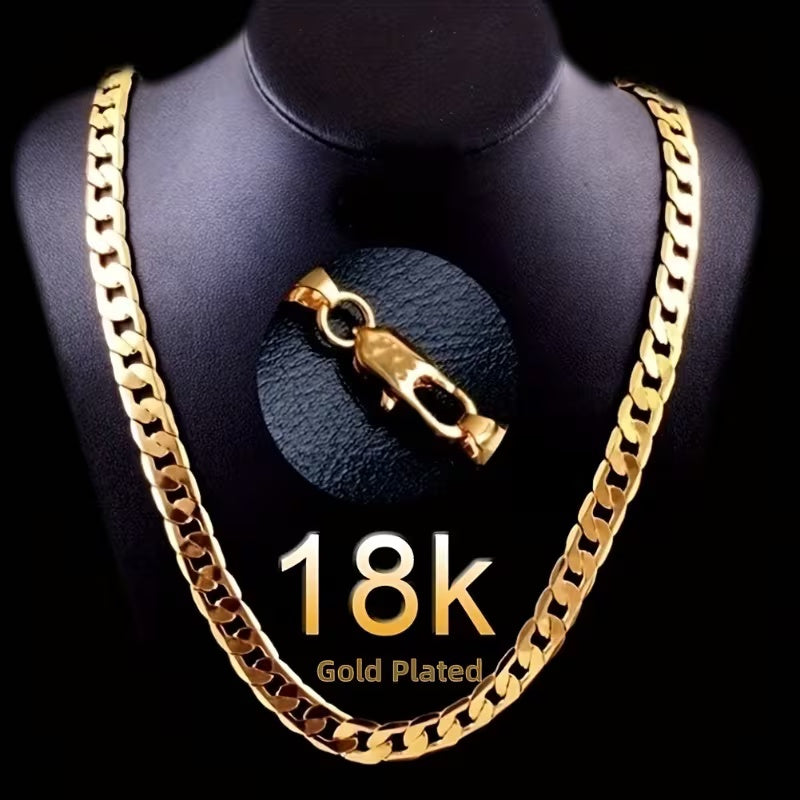 The Ultimate 18K Gold Plated Cuban Link Chain