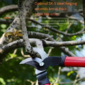 Garden Pruning Shears – SK-5 Steel Forged Branch Cutter with Teflon Anti-Rust Coating for Farms, Orchards & Gardening
