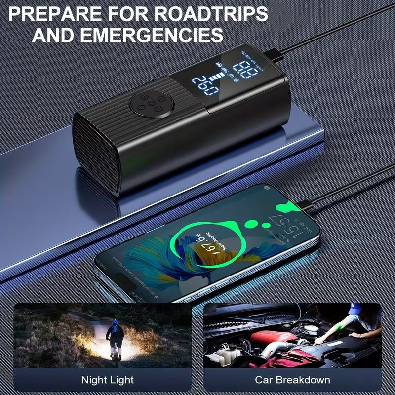 Portable Cordless Tire Inflator