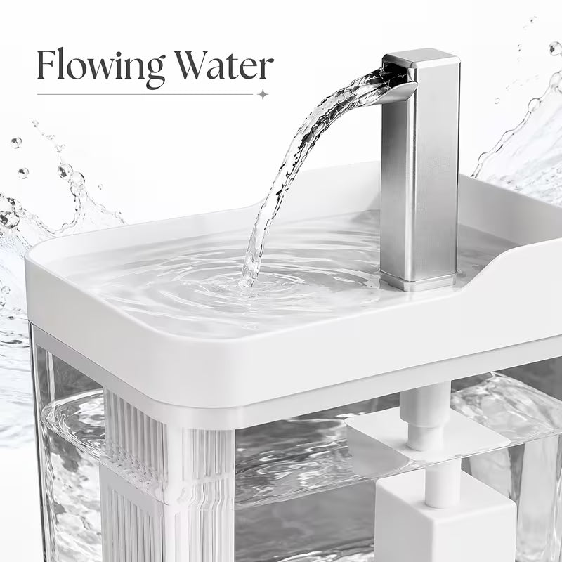 Pet Smart Drinking Fountain Fully Automatic Recirculating Cat & Dog Water Dispenser