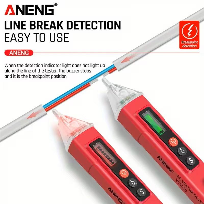 4000‑Count Digital Clamp Multimeter Kit, Portable Non‑Contact Voltage Test Electrician Tool Set