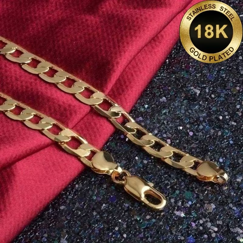 The Ultimate 18K Gold Plated Cuban Link Chain