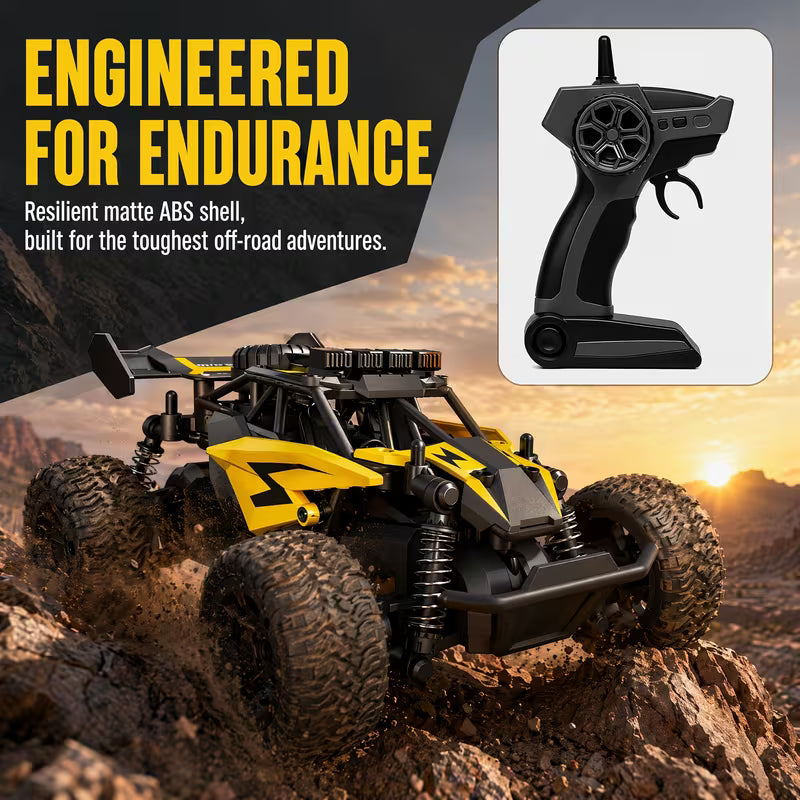 High-Speed 50KM/H RC Off-Road Buggy | All-Terrain Remote Control Car