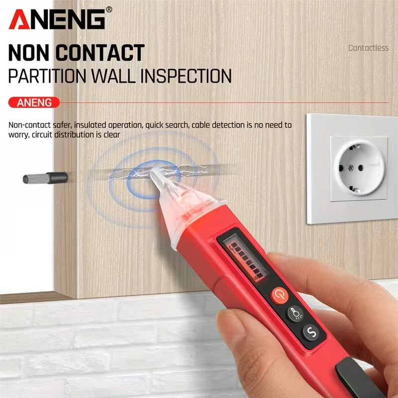 4000‑Count Digital Clamp Multimeter Kit, Portable Non‑Contact Voltage Test Electrician Tool Set