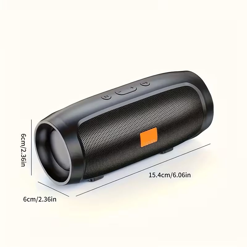 Portable Wireless Bluetooth Speaker – Multimedia Heavy Bass Sound System with USB & TF Card Playback