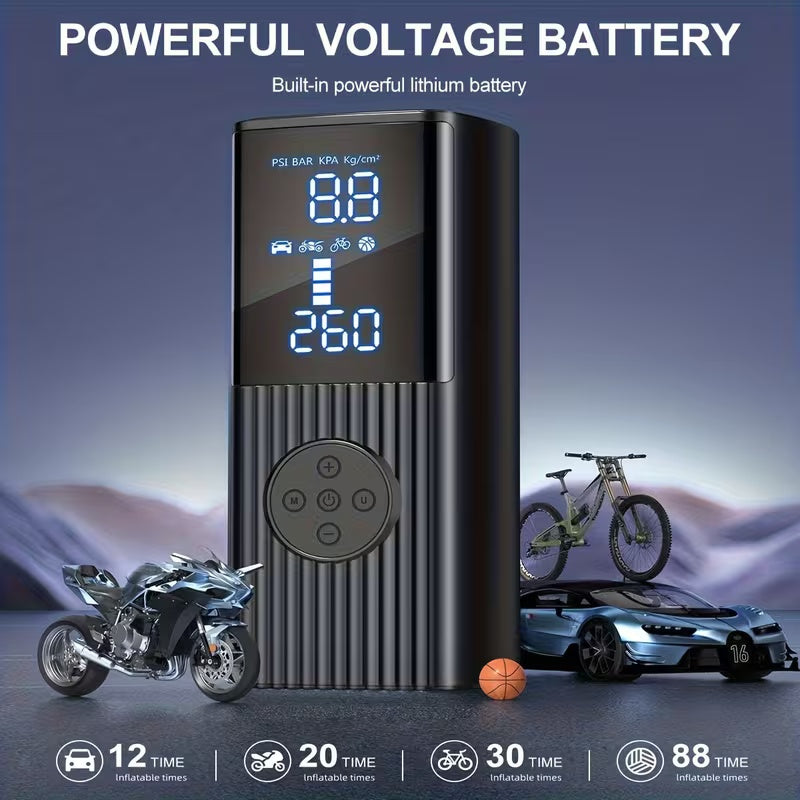 Portable Cordless Tire Inflator