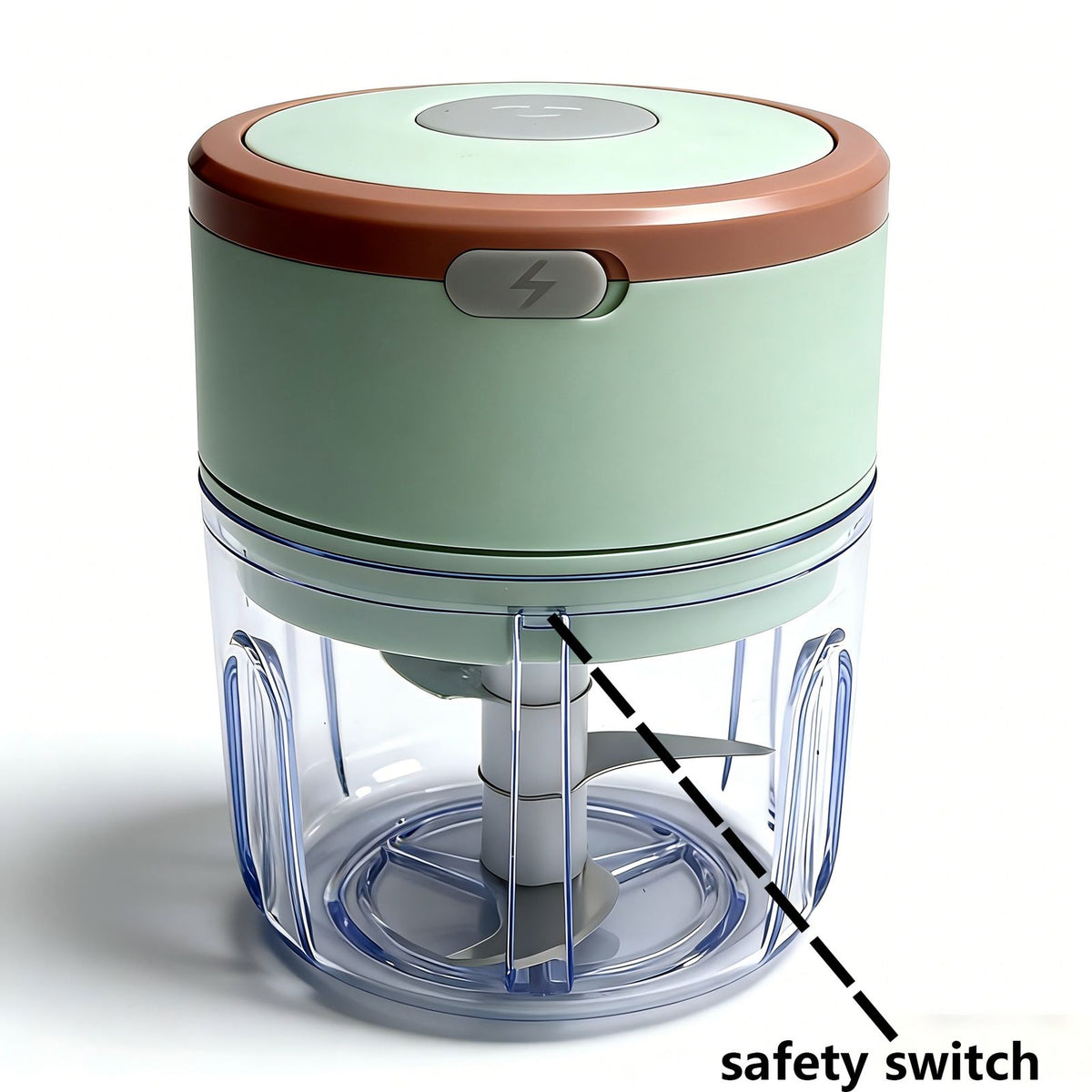 electric mini food chopper compact portable kitchen image 6
