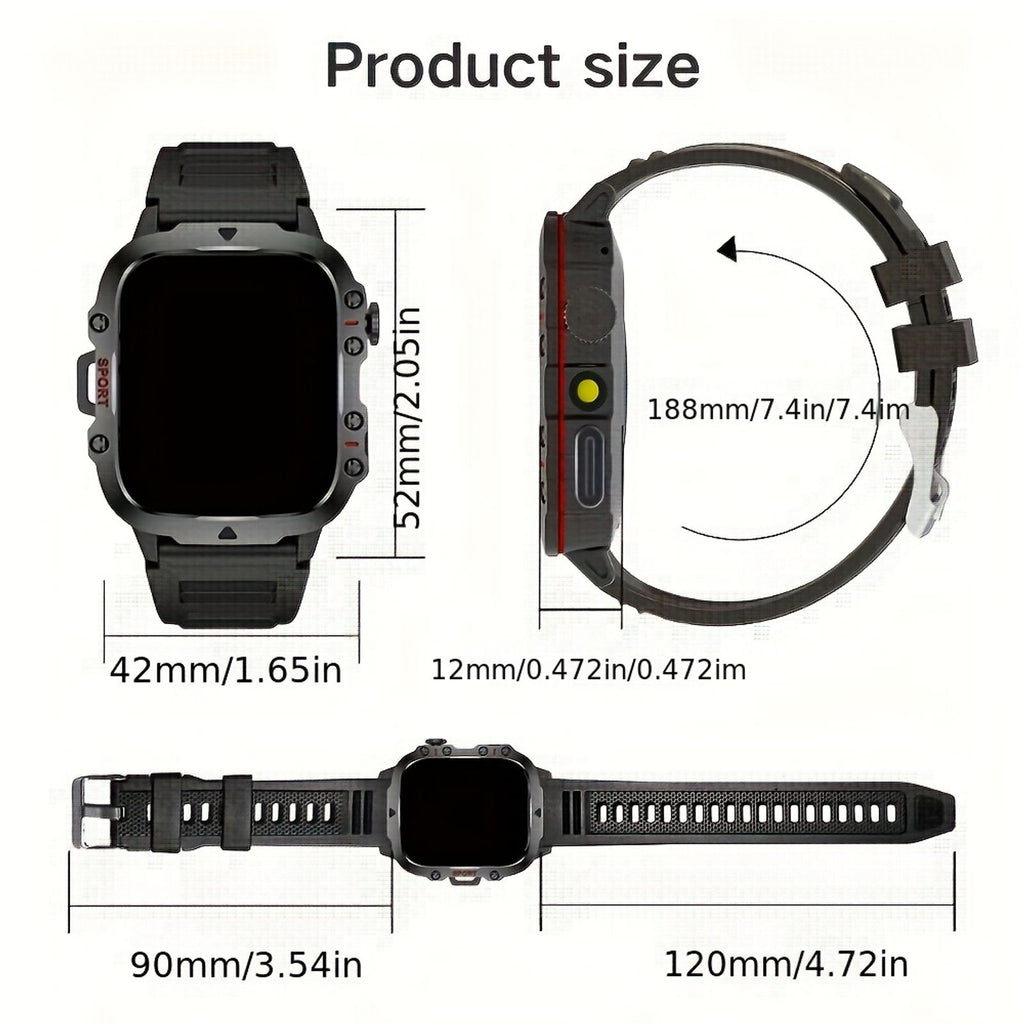 new smartwatch men women valentines day gift wireless image 2