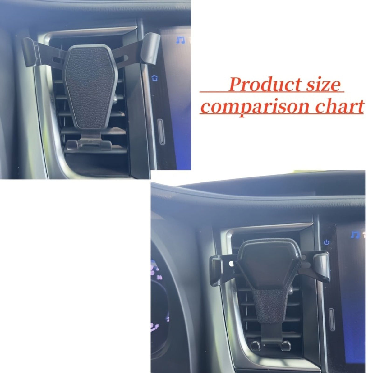 car navigation mobile phone holder car air outlet anti shake image 12