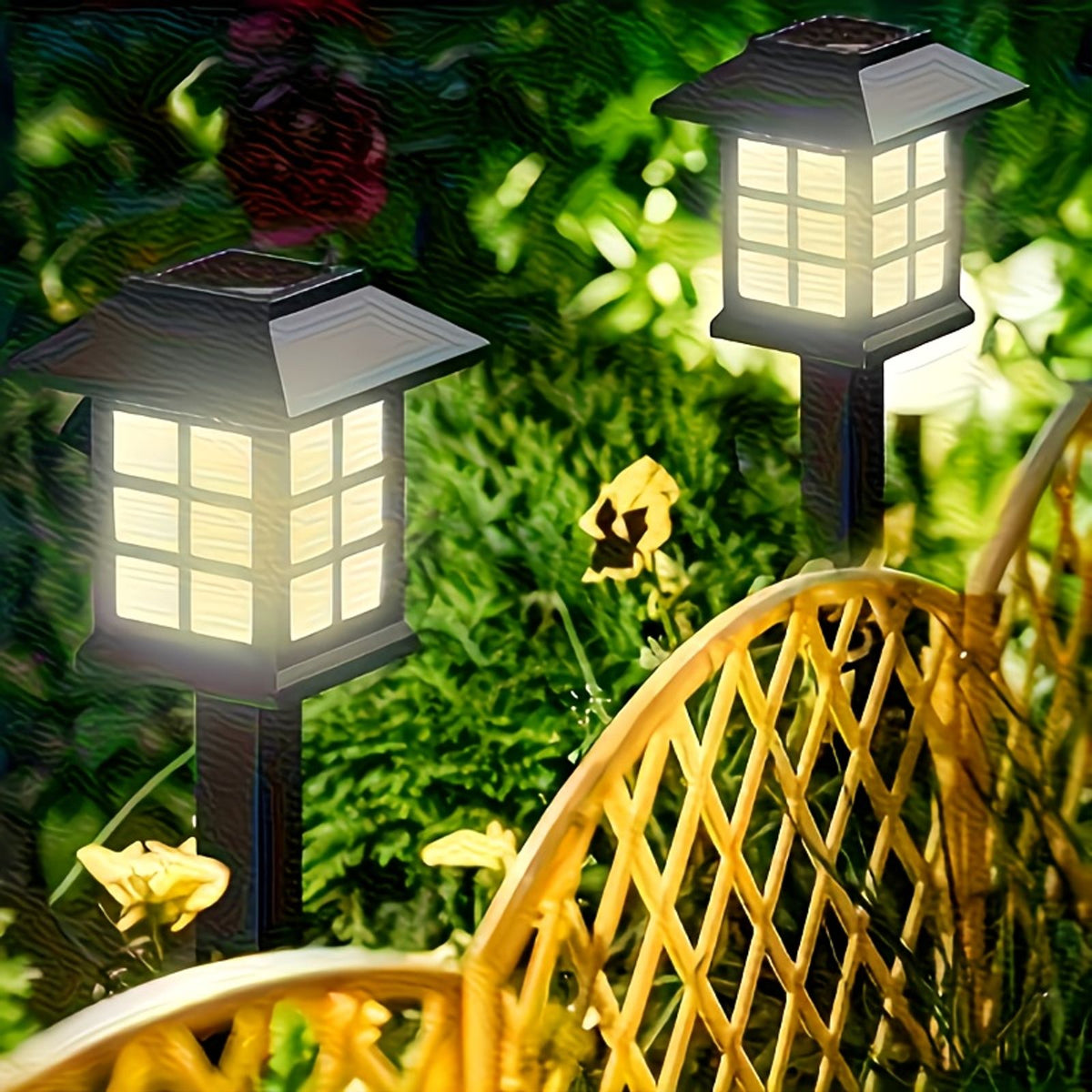 24 12 6pcs solar outdoor lights waterproof street lights led image 4