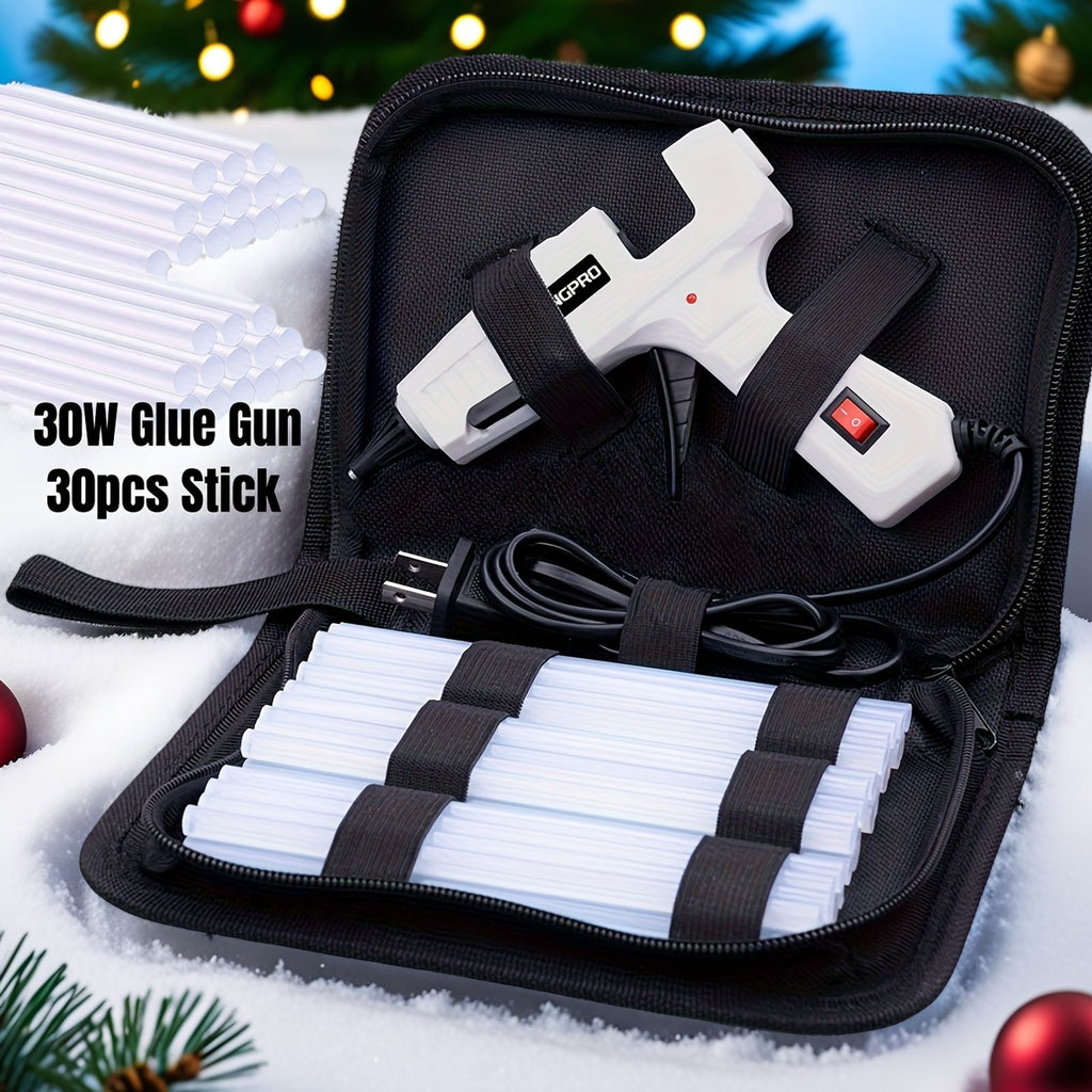 30w hot melt gun kit 30pcs 0 27x5 9 inches 7x150mm image 8
