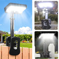 [Ultra-bright] Solar Clip-On Wall Sconce, 1pc Or 2pcs Available, 98LED, IP65, 1600LM Outdoor Solar Light, Easy Clip-On Installation, 3 Modes, Solar Lights for Chain Link Fence, Yard, Garage, Fence And Patio