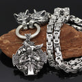 1pc mens retro stainless chain viking