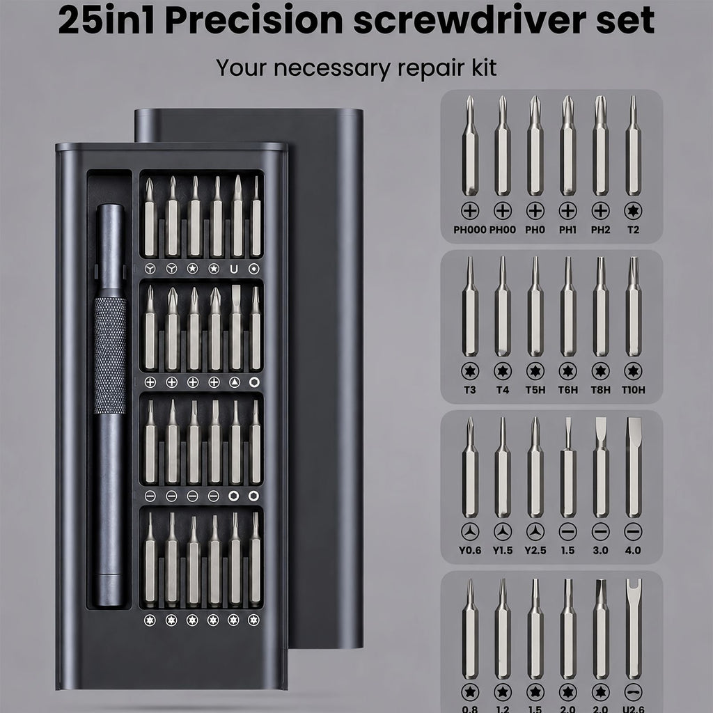 25 in 1 small precision screwdriver set professional image 9