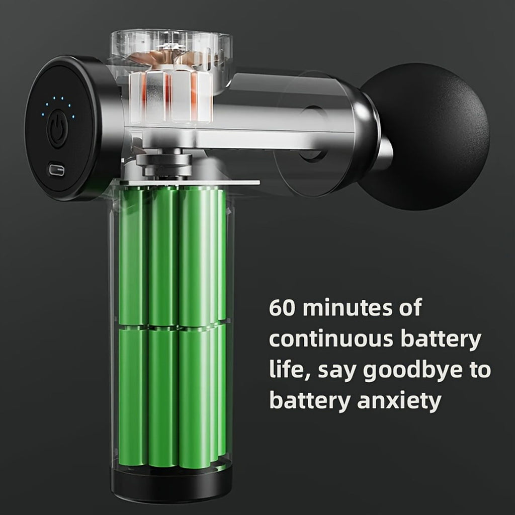 multifunctional portable fascia gun electric massager usb image 4