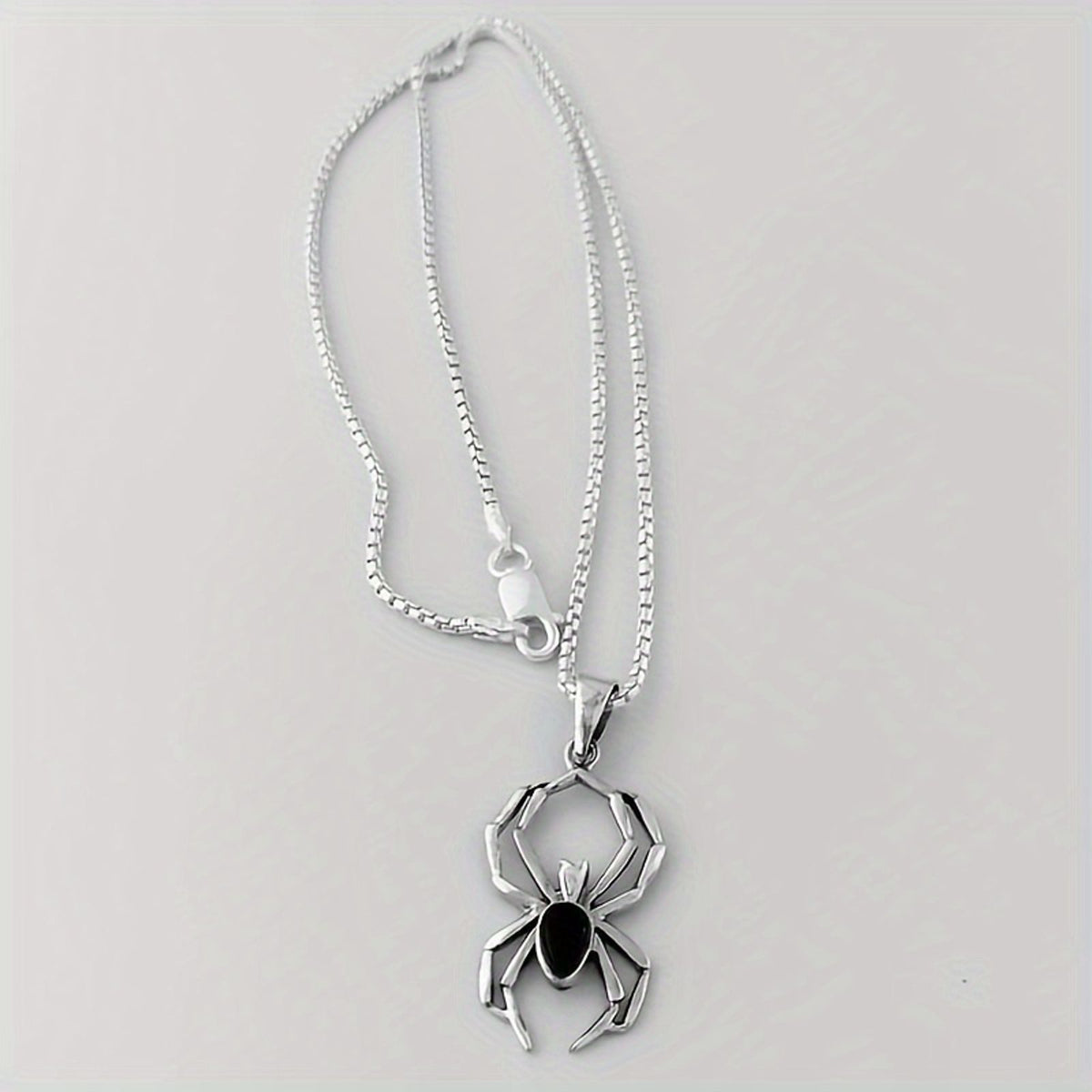 fashion gothic pendant necklace mens daily wear image 4