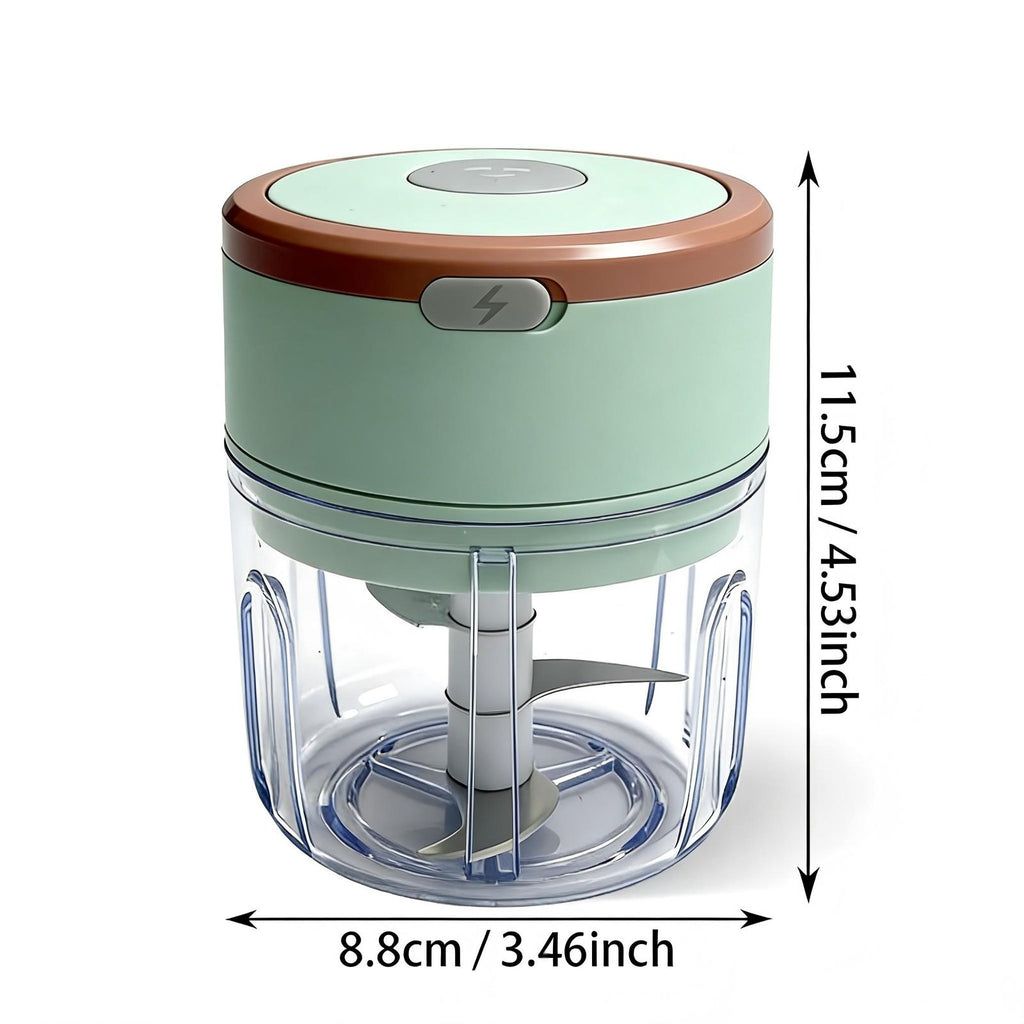 electric mini food chopper compact portable kitchen image 12