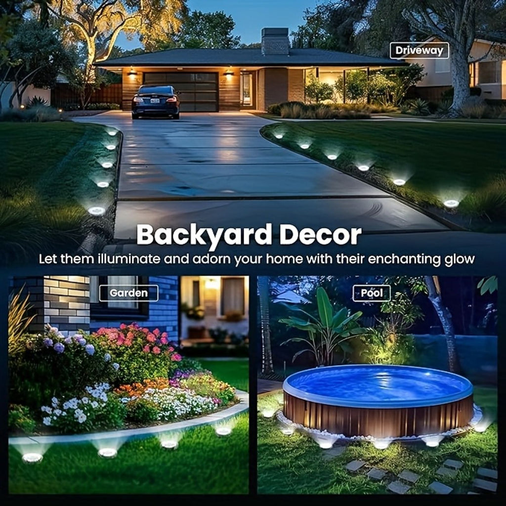 10 pack solar ground lights outdoor use ip44 image 8