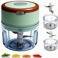 electric mini food chopper compact portable kitchen