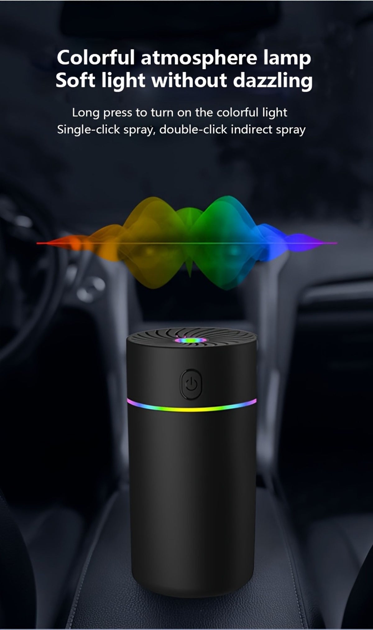 car air freshener humidifier usb mini essential oil diffuser image 7