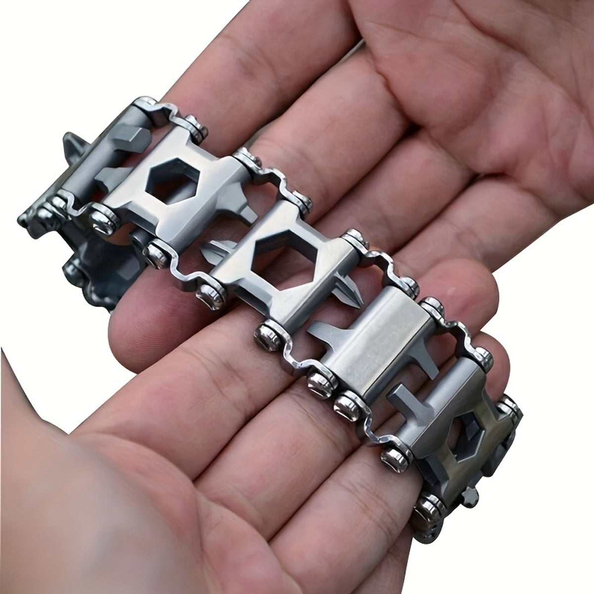 popular choice mens 29 in 1 multi tool bracelet 316 image 4