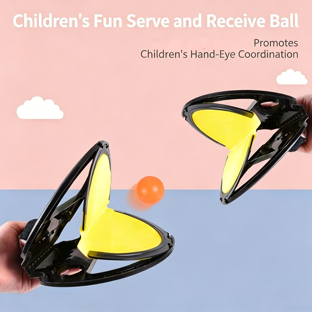 childrens throwing catching racket racket game camping game image 7