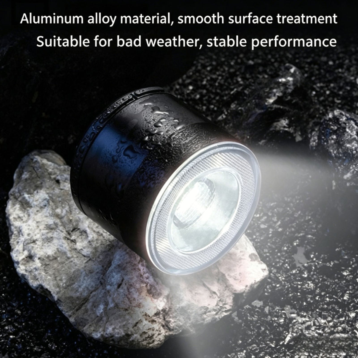 aluminum alloy bike front light rechargeable strong image 5