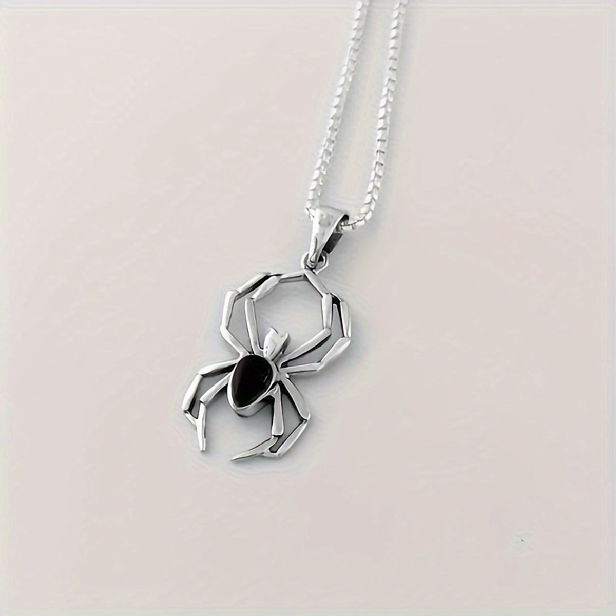 fashion gothic pendant necklace mens daily wear image 3