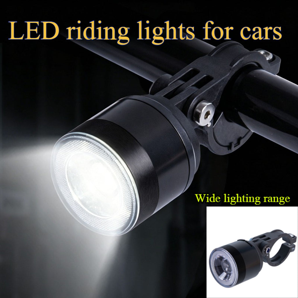 aluminum alloy bike front light rechargeable strong image 7