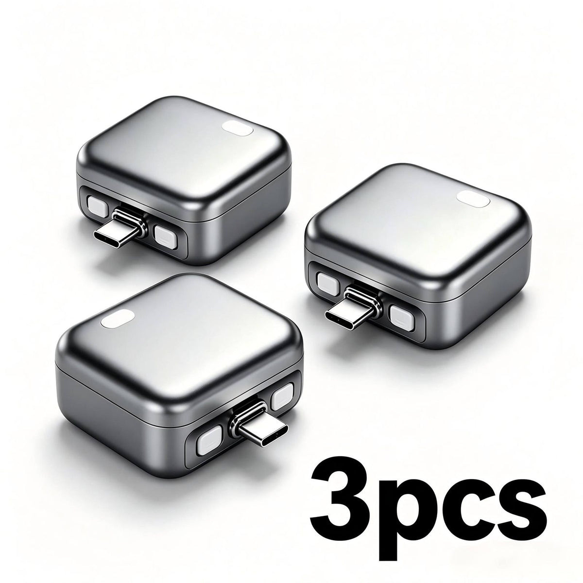 3pcs automatic disconnection charger adapter 140w type c