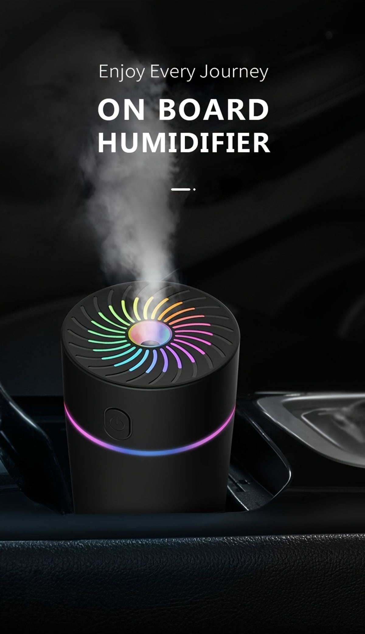 car air freshener humidifier usb mini essential oil diffuser image 3